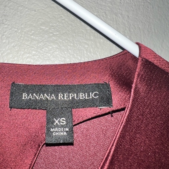Banana Republic Brown Pink Colorblock Top - Picture 5 of 5
